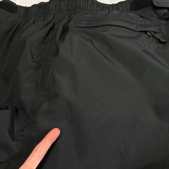 REI Womens E1 Elements Black Snow Pants Size 14 Side Zip Ski Snowboard Rain - Picture 5 of 12